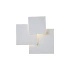 EUROLAMP ARTE ILLUMINA Függesztett lámpatest beépített LED 16W 3000Κ 45X44 Fehér