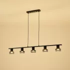 EUROLAMP ARTE ILLUMINA Mennyezeti TRIPLA SPOT GU10 640X100X300mm Fekete rácsos