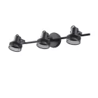 EUROLAMP ARTE ILLUMINA Mennyezeti TRIPLA SPOT GU10 640X100X300mm fekete rácsos 