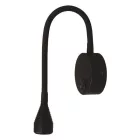 EUROLAMP ARTE ILLUMINA IONAS 1 Fali kar olvasólámpa 3W LED 3000K Fekete 