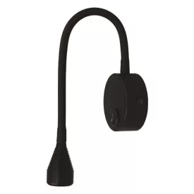   EUROLAMP ARTE ILLUMINA IONAS 1 Fali kar olvasólámpa 3W LED 3000K Fekete 