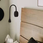 EUROLAMP ARTE ILLUMINA IONAS 1 Fali kar olvasólámpa 3W LED 3000K Fekete 