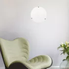 EUROLAMP ARTE ILLUMINA ERIS Mennyezeti Lámpatest Φ30 Ε27 Fehér/NICKEL 