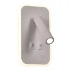 EUROLAMP ARTE ILLUMINA IRIS 3 Fali kar olvasólámpa 11W & 3W LED 3000K Fehér