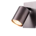 EUROLAMP ARTE ILLUMINA LUXY SPOT Alumínium Szürka 1XGU10 120X80X120mm 