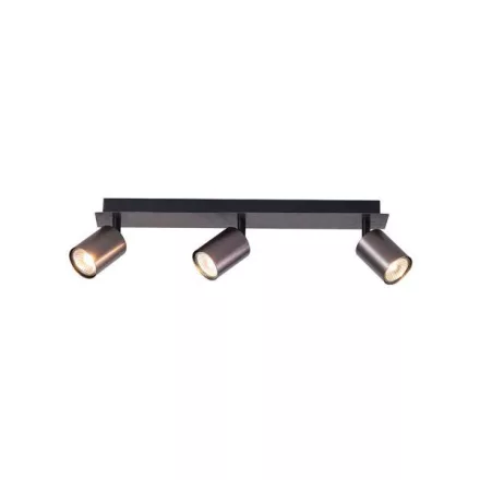 EUROLAMP ARTE ILLUMINA LUXY SPOT Alumínium Szürka 3XGU10 450X80X120mm 