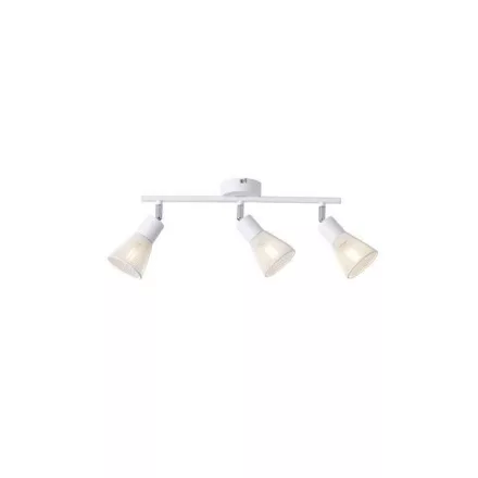 EUROLAMP ARTE ILLUMINA MESHY SPOT Fehér rácsos 3XE14 390X80X145mm 