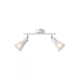   EUROLAMP ARTE ILLUMINA MESHY SPOT Fehér rácsos 2XE14 255X80X145mm 