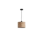 EUROLAMP ARTE ILLUMINA AENON Függesztett lámpatest E27 MAX 40W 250x1260mm PAMPAFekete 