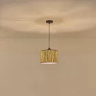 EUROLAMP ARTE ILLUMINA AENON Függesztett lámpatest E27 MAX 40W 250x1260mm PAMPAFekete 