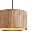 EUROLAMP ARTE ILLUMINA AENON Függesztett lámpatest E27 MAX 40W 250x1260mm PAMPAFekete 