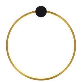   EUROLAMP ARTE ILLUMINA AERO Falilámpa beépített LED Fekete és réz 40W 1300X1385mm 