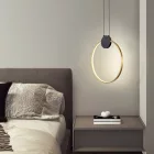 EUROLAMP ARTE ILLUMINA AERO Függesztett lámpatest beépített LED 10W Fekete és réz 400Χ435mm