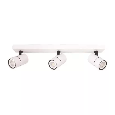 EUROLAMP ARTE ILLUMINA ALINE SPOT BAR Hármas GU10 Fehér/ Fekete 