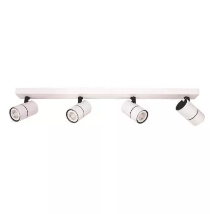 EUROLAMP ARTE ILLUMINA ALINE SPOT BAR QUAD GU10 Fehér/ Fekete 
