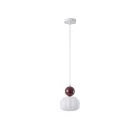 EUROLAMP ARTE ILLUMINA AMETHYST Függesztett lámpatest G9 MAX 25W 60X1240mm Fehér-piros