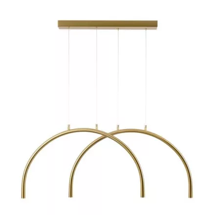 EUROLAMP ARTE ILLUMINA APSIS Függesztett lámpatest beépített LED 10W BRONZ 840x20x330mm 