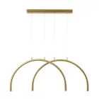 EUROLAMP ARTE ILLUMINA APSIS Függesztett lámpatest beépített LED 10W BRONZ 840x20x330mm 