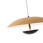 EUROLAMP ARTE ILLUMINA APSIS Függesztett lámpatest beépített LED 7W Fa hatású design 345X1160mm 3000Κ 