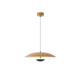   EUROLAMP ARTE ILLUMINA APSIS Függesztett lámpatest beépített LED 7W Fa hatású design 455X1160mm 3000K 