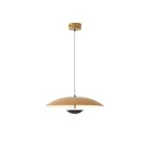 EUROLAMP ARTE ILLUMINA APSIS Függesztett lámpatest beépített LED 7W Fa hatású design 455X1160mm 3000K 