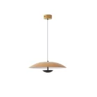 EUROLAMP ARTE ILLUMINA APSIS Függesztett lámpatest beépített LED 7W Fa hatású design 455X1160mm 3000K 