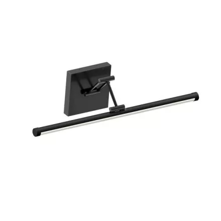 EUROLAMP ARTE ILLUMINA AURA Fali lámpa Fürdőszoba Tükör világító beépített LED Alumínium 14W 3CCT 600mm IP44 Fekete 