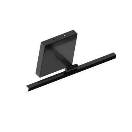 EUROLAMP ARTE ILLUMINA AURA Fali lámpa Fürdőszoba Tükör világító beépített LED Alumínium 14W 3CCT 400mm IP44 Fekete 