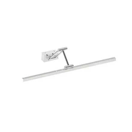 EUROLAMP ARTE ILLUMINA AURA Fali lámpa Fürdőszoba Tükör világító beépített LED 14W 3CCT 600mm (base 80X40mm) IP44 CHROME 