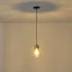 EUROLAMP ARTE ILLUMINA AURELIA Függesztett lámpatest E27 MAX 40W 135X1220mm Fekete 