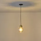 EUROLAMP ARTE ILLUMINA AURELIA Függesztett lámpatest LED Ε27 MAX 40W 150Χ1240mm Fekete 