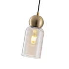 EUROLAMP ARTE ILLUMINA AURELIA Függesztett lámpatest Ε27 MAX 40W 100x1270mm Fekete 