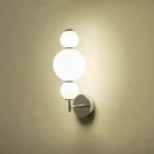 EUROLAMP ARTE ILLUMINA BLOSSOM Falilámpa beépített LED fehér üveggel 12,6W 175x450mm 