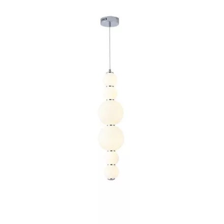 EUROLAMP ARTE ILLUMINA BLOSSOM Függesztett lámpatest fehér üveggel 22W Φ175x2290mm0 