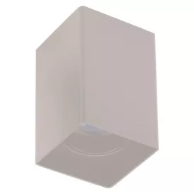   EUROLAMP ARTE ILLUMINA BOXI Mennyezeti Lámpatest SQUARE GU10 80X80X125 Műanyag Fehér 
