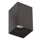 EUROLAMP ARTE ILLUMINA BOXI Mennyezeti Lámpatest SQUARE GU10 80X80X125 Műanyag Fekete BOXI 