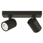 EUROLAMP ARTE ILLUMINA BRAVA SPOT Mennyezeti Dupla GU10 S1980 Fekete 