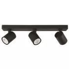 EUROLAMP ARTE ILLUMINA BRAVA SPOT Mennyezeti Hármas GU10 S1980 Fekete 