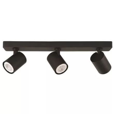 EUROLAMP ARTE ILLUMINA BRAVA SPOT Mennyezeti Hármas GU10 S1980 Fekete 