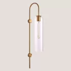 EUROLAMP ARTE ILLUMINA CALLIOPE Fali kar MOUNTED E27 10X70 Üveg - GOLD