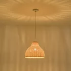 EUROLAMP ARTE ILLUMINA CALYPSO Függesztett lámpatest Bambusz E27 330Χ330X258mm 