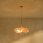 EUROLAMP ARTE ILLUMINA CALYPSO Függesztett lámpatest Bambusz E27 420X300X130mm 