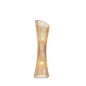   EUROLAMP ARTE ILLUMINA CALYPSO Állólámpa Bambusz E27 MAX 40W 295X295X1180mm 