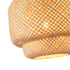 EUROLAMP ARTE ILLUMINA CALYPSO Függesztett lámpatest Bambusz E27 MAX 40W 400X400X1280mm 