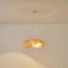 EUROLAMP ARTE ILLUMINA CALYPSO Függesztett lámpatest Bambusz E27 MAX 40W 430X430X220mm