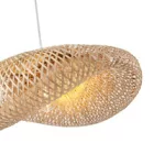 EUROLAMP ARTE ILLUMINA CALYPSO Függesztett lámpatest Bambusz E27 MAX 40W 430X430X220mm