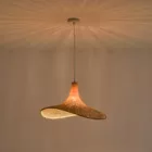 EUROLAMP ARTE ILLUMINA CALYPSO Függesztett lámpatest Bambusz E27 MAX 40W 520X435X270mm