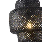 EUROLAMP ARTE ILLUMINA CALYPSO Függesztett lámpatest Bambusz E27 MAX 40W 310X310X350mm Fekete 