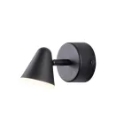 EUROLAMP ARTE ILLUMINA CAMPANELLE Falilámpa beépített LEDt LED 5W 500lm 3000K 80Χ135mm Fekete 