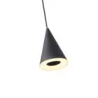 EUROLAMP ARTE ILLUMINA CAMPANELLE Függesztett lámpatest beépített LED 25W 2500lm 3000K 680X1200mm Fekete 